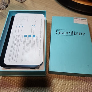Multi-function Mobile Phone, Toothbrush, Jewelry....Sterilizer Open Box